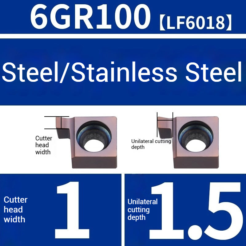 1020-Bore groove cutter small hole internal groove cutter grain deepening groove small bore cutter CNC cutter comma blade digging groove cutter bar Shandong Denso Pricision Tools Co.,Ltd.